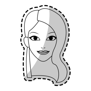 genç güzel kadın simge görüntüsü