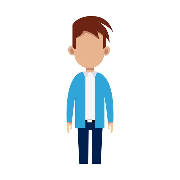 Man cartoon icon — Stock Vector