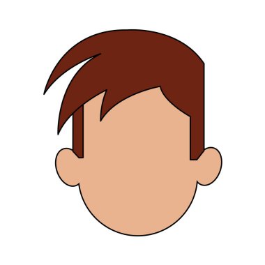 adam karikatür simge görüntüsü