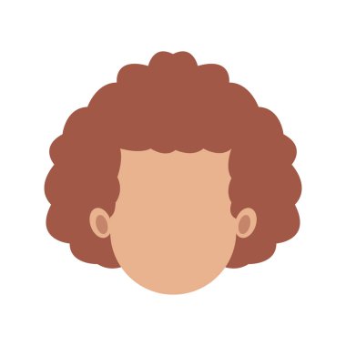 kadın karikatür simgesi