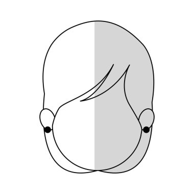 kadın karikatür simgesi