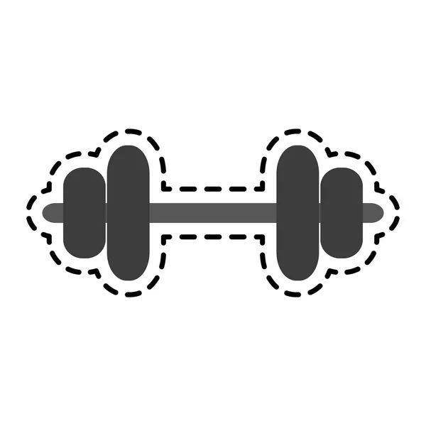 Weights icon image — Stock Vector