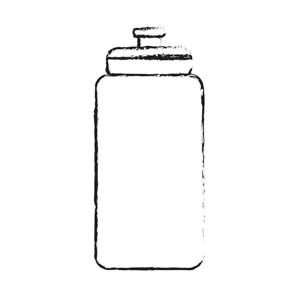 Sport flaska ikonbild — Stock vektor