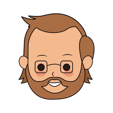 adam sevimli çizgi simge görüntüsü