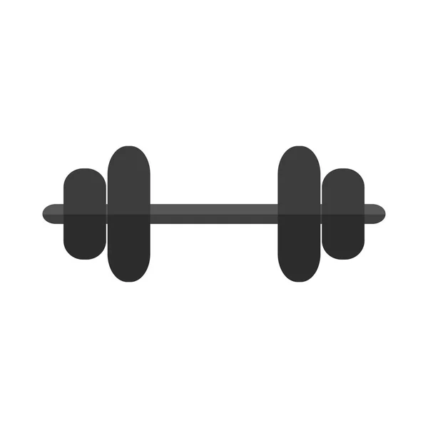 Imagine pictogramă dumbbell — Vector de stoc