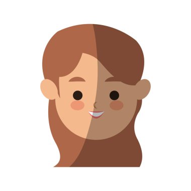 kadın karikatür simgesi