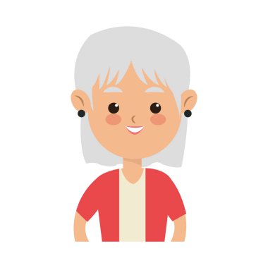 kadın karikatür simgesi