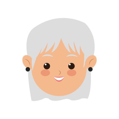 kadın karikatür simgesi