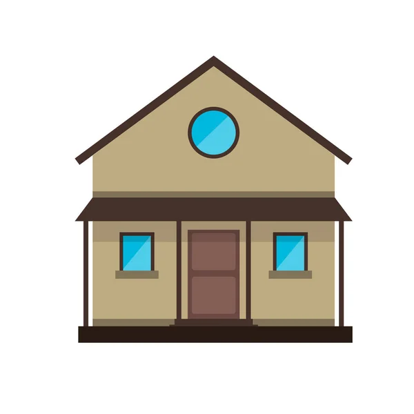 Haussymbolbild — Stockvektor