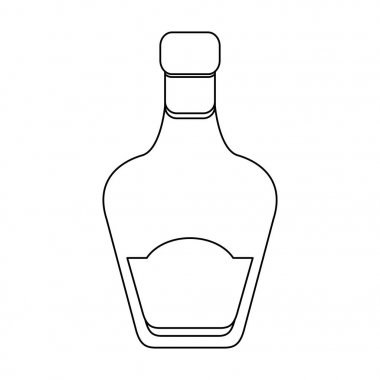 Likör şişesi simge görüntüsü