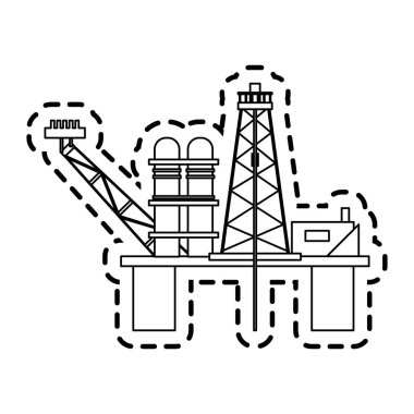 Petrol sanayi simge görüntüsü