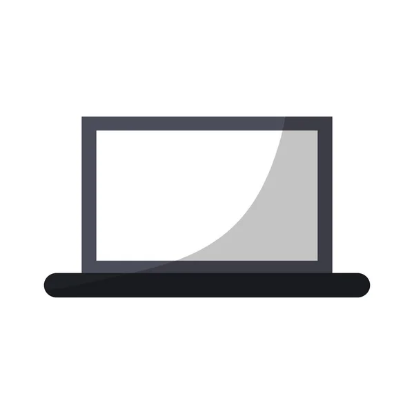 Bärbar dator ikon — Stock vektor