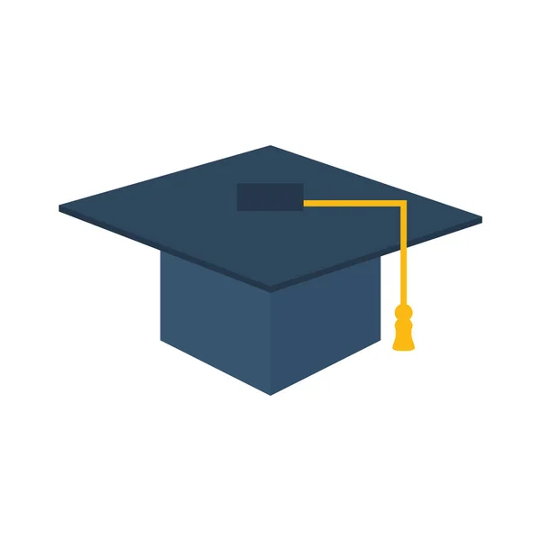 Icono de la tapa de graduación — Vector de stock