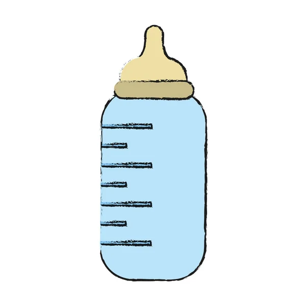 Bebek şişe simgesi — Stok Vektör