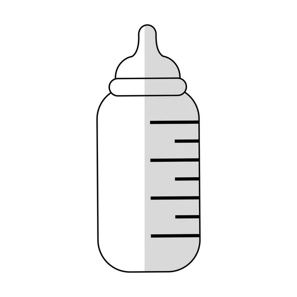 Baby bottle ikonen — Stock vektor