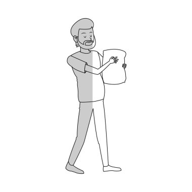 adam çizgi film simgesi