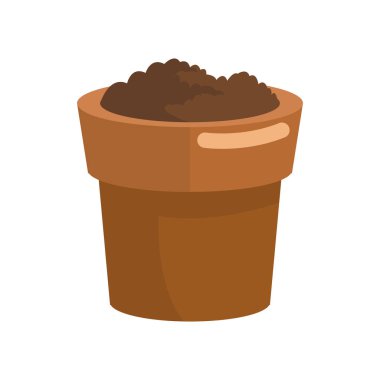 bir pot simgesi bitki