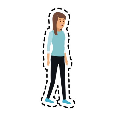 mutlu kadın simge görüntüsü