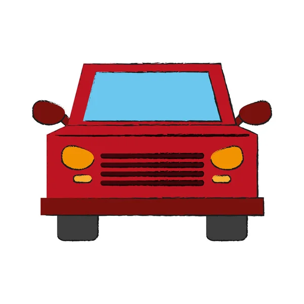 Auto pictogram afbeelding — Stockvector