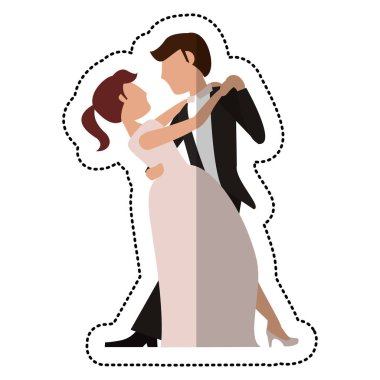 evli çift dans romantik