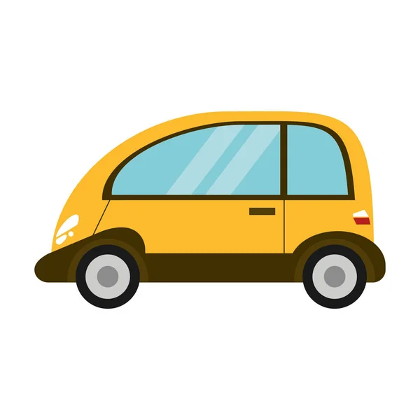 Éco voiture transport image — Image vectorielle