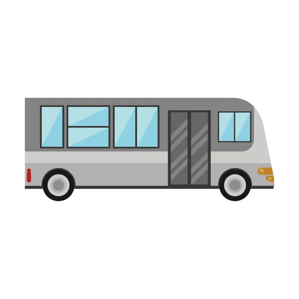 Autobús transporte público vehículo — Vector de stock