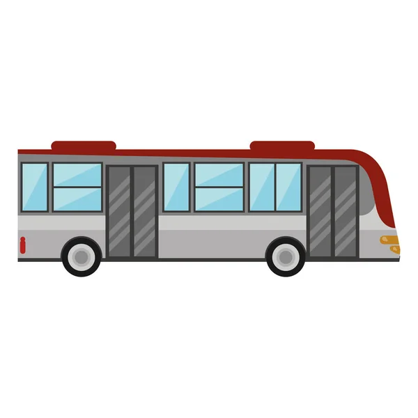 버스 대 중 교통 차량 — 스톡 벡터