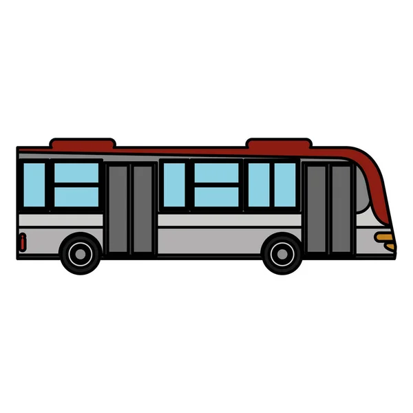 Transporte público urbano — Vector de stock