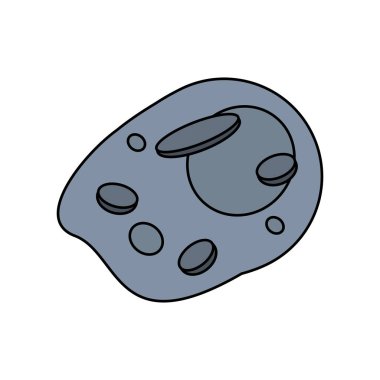 asteroit göktaşı kaya resim