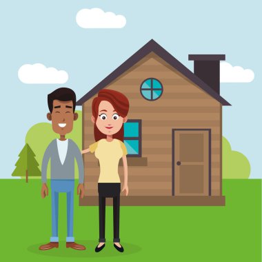 ev ev görüntü ile Çift