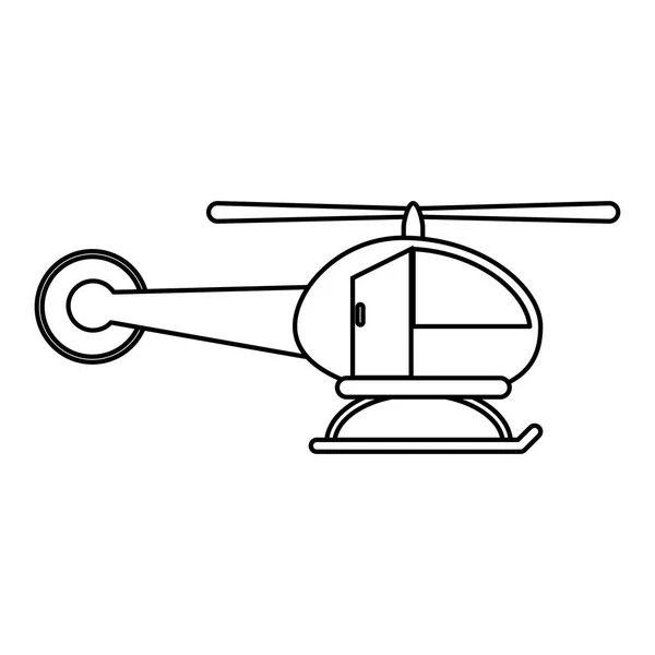 Вертолетный транспорт — стоковый вектор