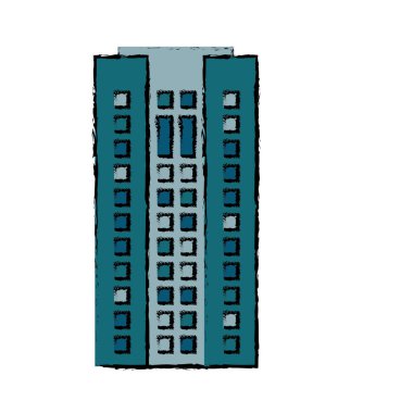 Bina cephe daire ev simgesini