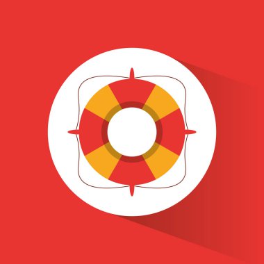 Lifebuoy kurtarma koruma tatil