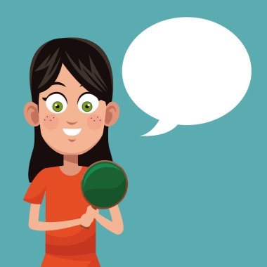 Kız oyun ping pong uygulama