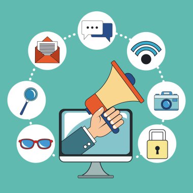 dijital pazarlama el holding megafon