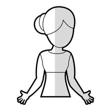 Anne kadın üst görüntü