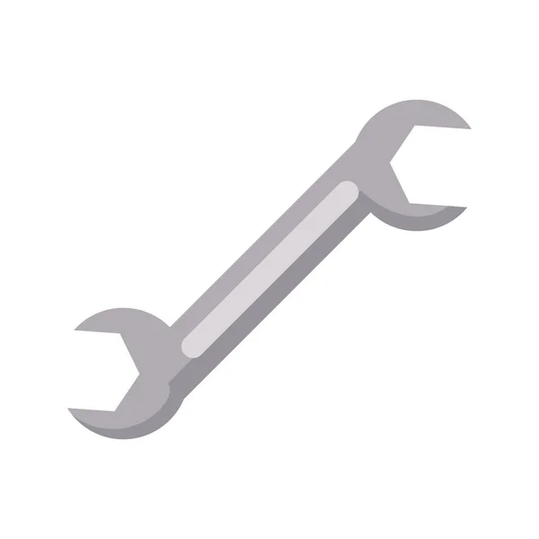 Llave herramienta trabajo icono — Vector de stock