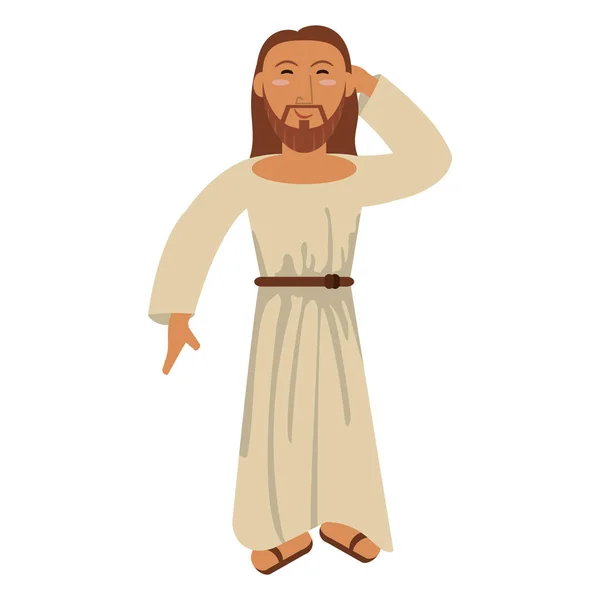 Jésus Christ espère passion religion — Image vectorielle