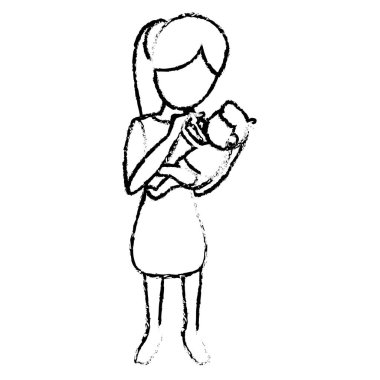 Kroki anne ve holding oğlu