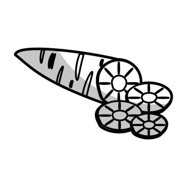 havuç dilim gıda beslenme - gölge