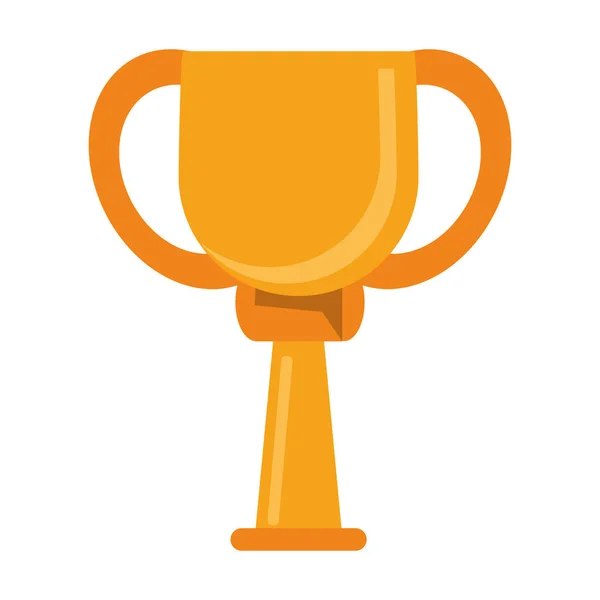 Trophy winner award golden — Stock Vector