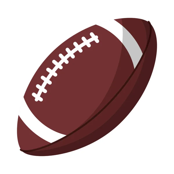 Ball American Football Sportgeräte — Stockvektor