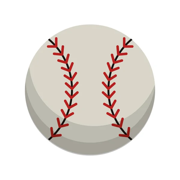 Pelota béisbol deporte equipo — Vector de stock