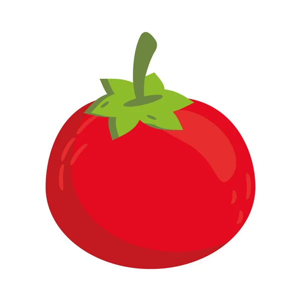 Tomaten essen gesundes Image — Stockvektor