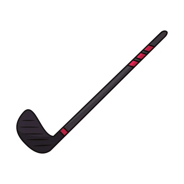 Hocket stick gioco sport — Vettoriale Stock