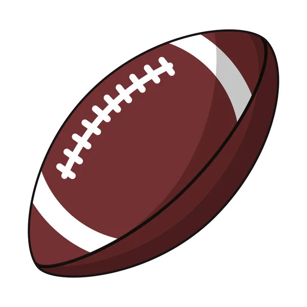 American football sport image — Stock Vector