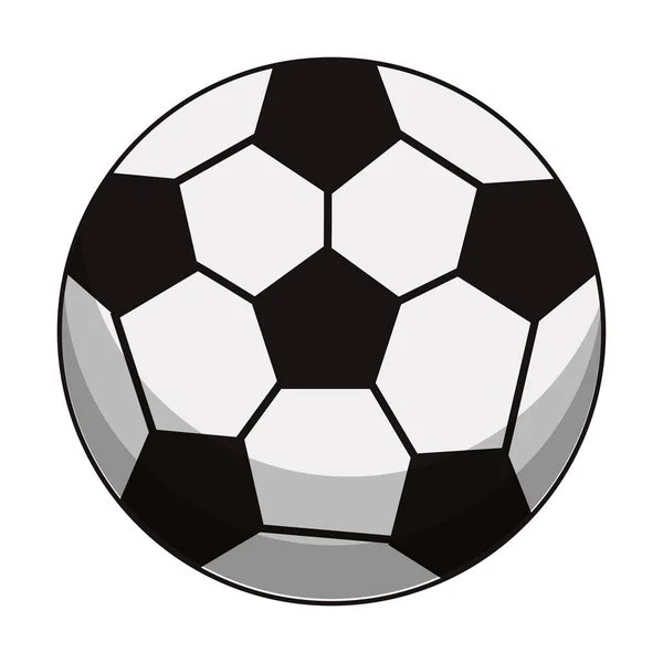 Futbol topu spor görüntü — Stok Vektör