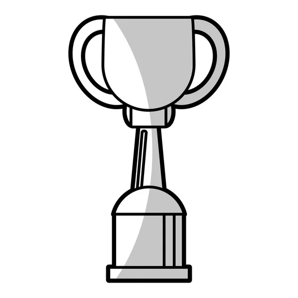 Nagroda dla zwycięzcy Pucharu trofeum - cień — Wektor stockowy
