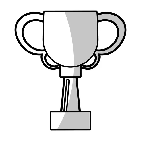 Premio trofeo copa ganadora - sombra — Archivo Imágenes Vectoriales