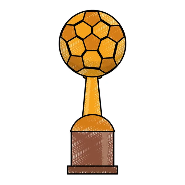Auslosung Fußball-Siegerpokal — Stockvektor